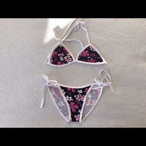 Cotton Floral Bikini